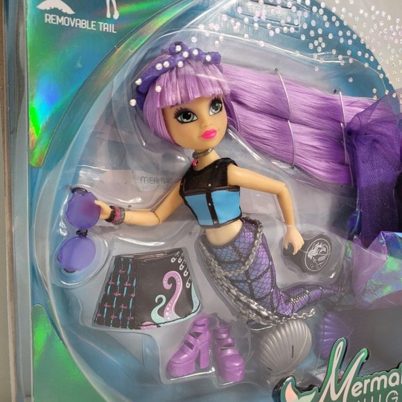 Mermaid High Doll Mari With Accessories Removable Tail Splashin For Fashion New - Picture 13 of 15